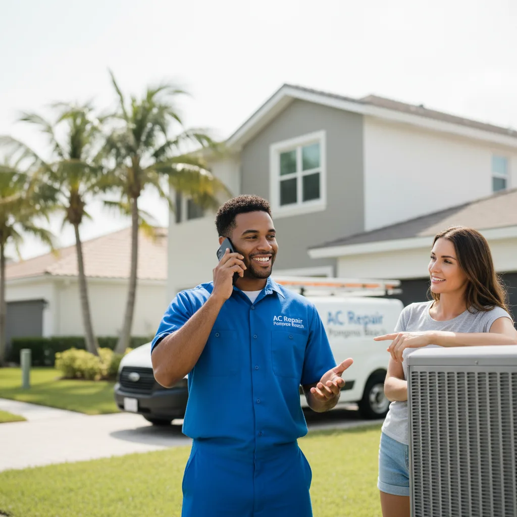 AC Repair Pompano Beach customer support in Boston